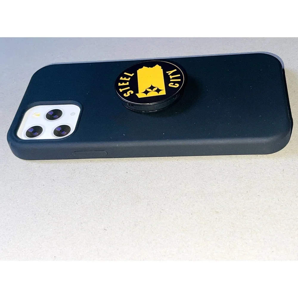Steelers Football Team Phone Accessory With Super Strong Glue